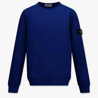 Stone Island Kids Boys Sweater  Blue