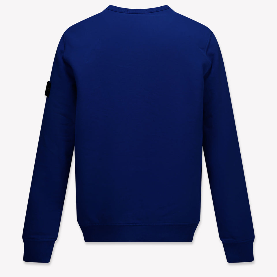 Stone Island Kinder Jongens Trui In Blauw