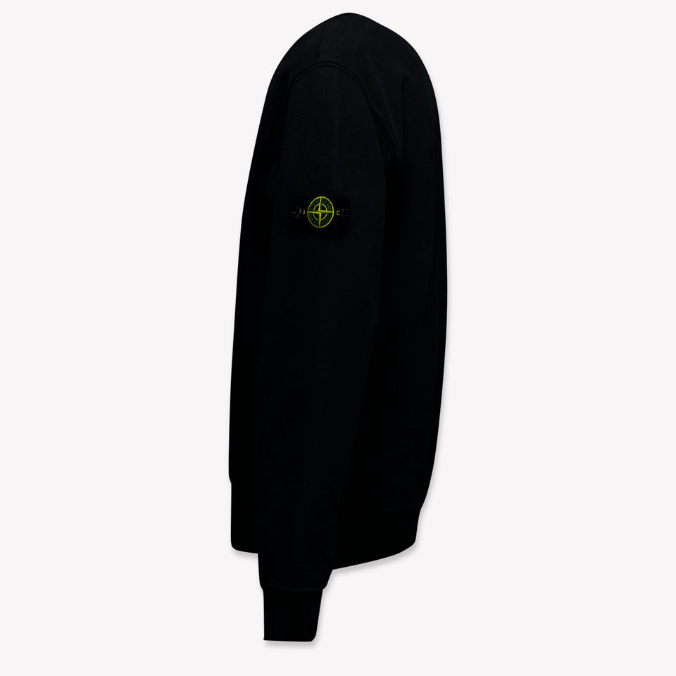 Stone Island Kids Boys Sweater  Black