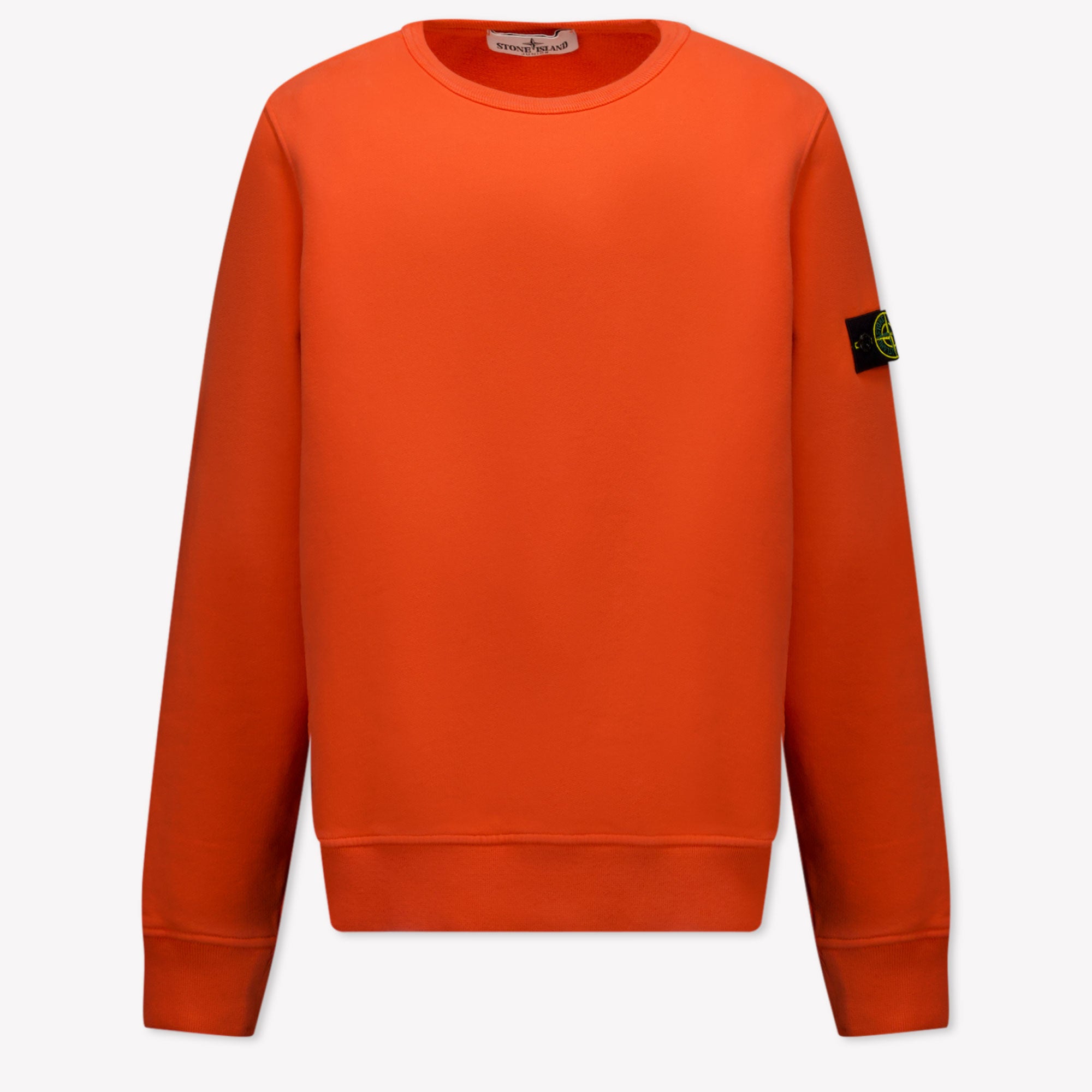 Stone Island Kids Boys Sweater  Red