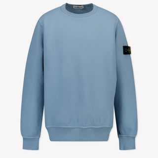 Stone Island Kids Boys Sweater  Light Blue