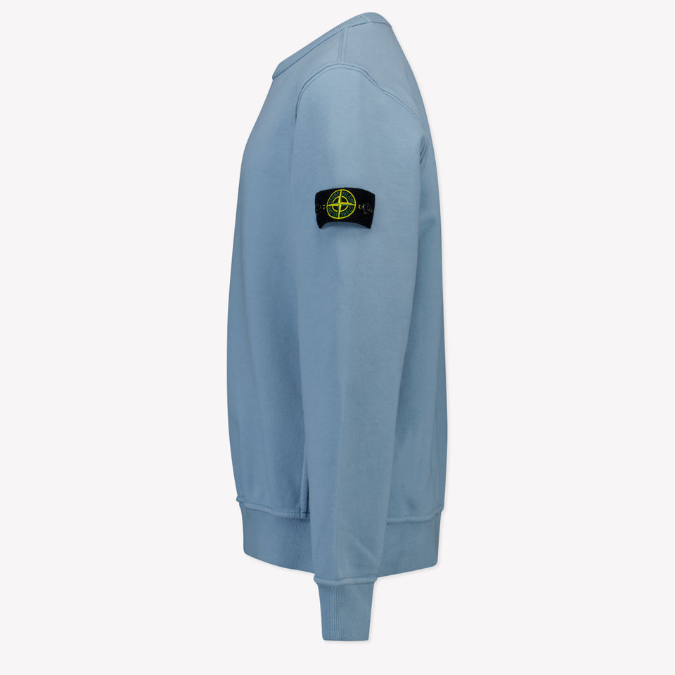 Stone Island Kids Boys Sweater  Light Blue