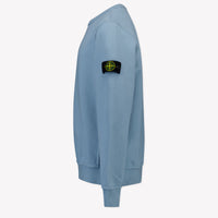 Stone Island Kids Boys Sweater  Light Blue
