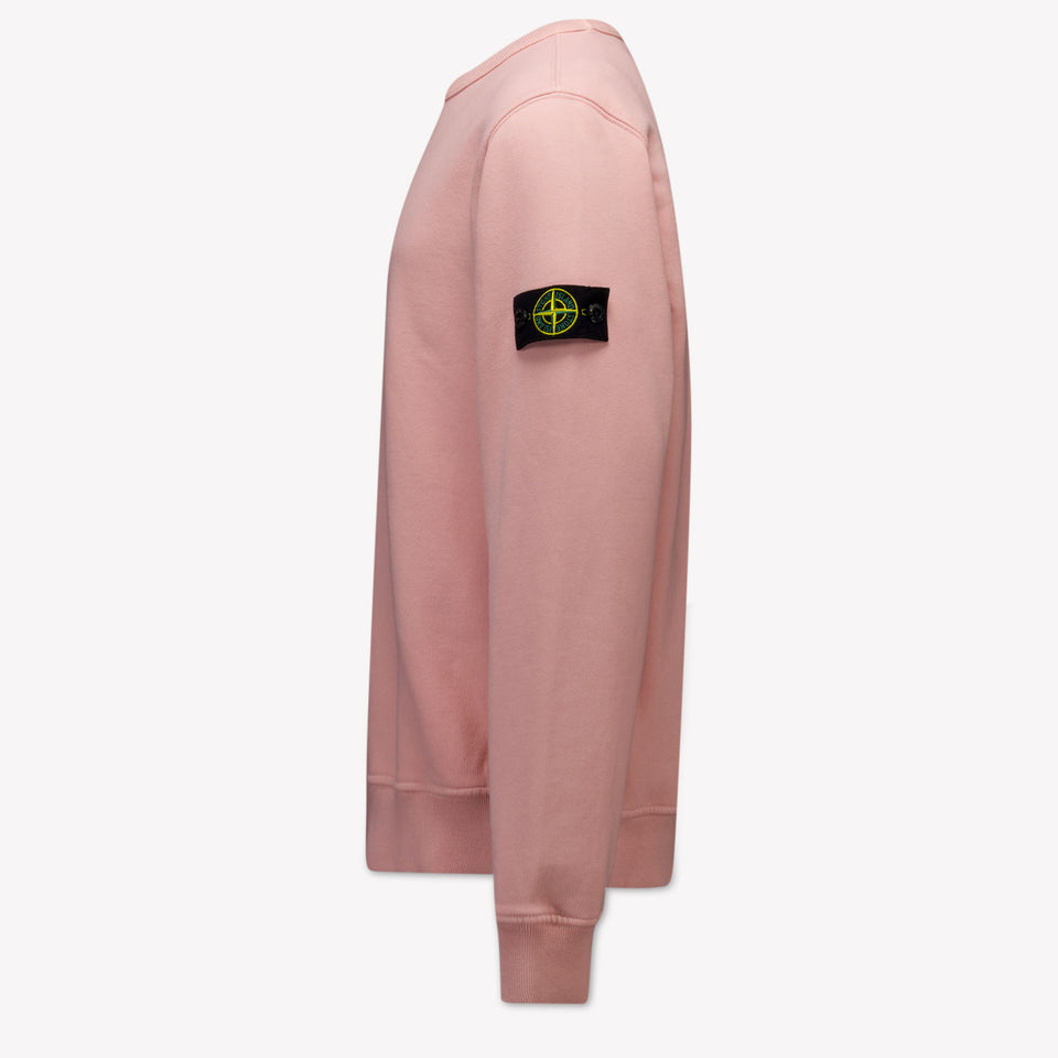Stone Island Kids Boys Sweater  Pink