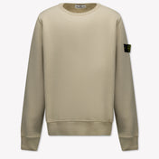 Stone Island Kids Boys Sweater  Sand