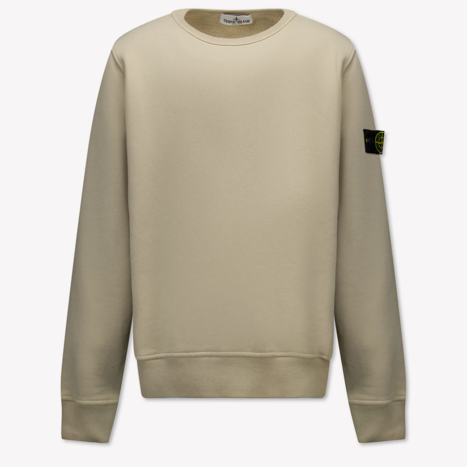 Stone Island Kids Boys Sweater  Sand