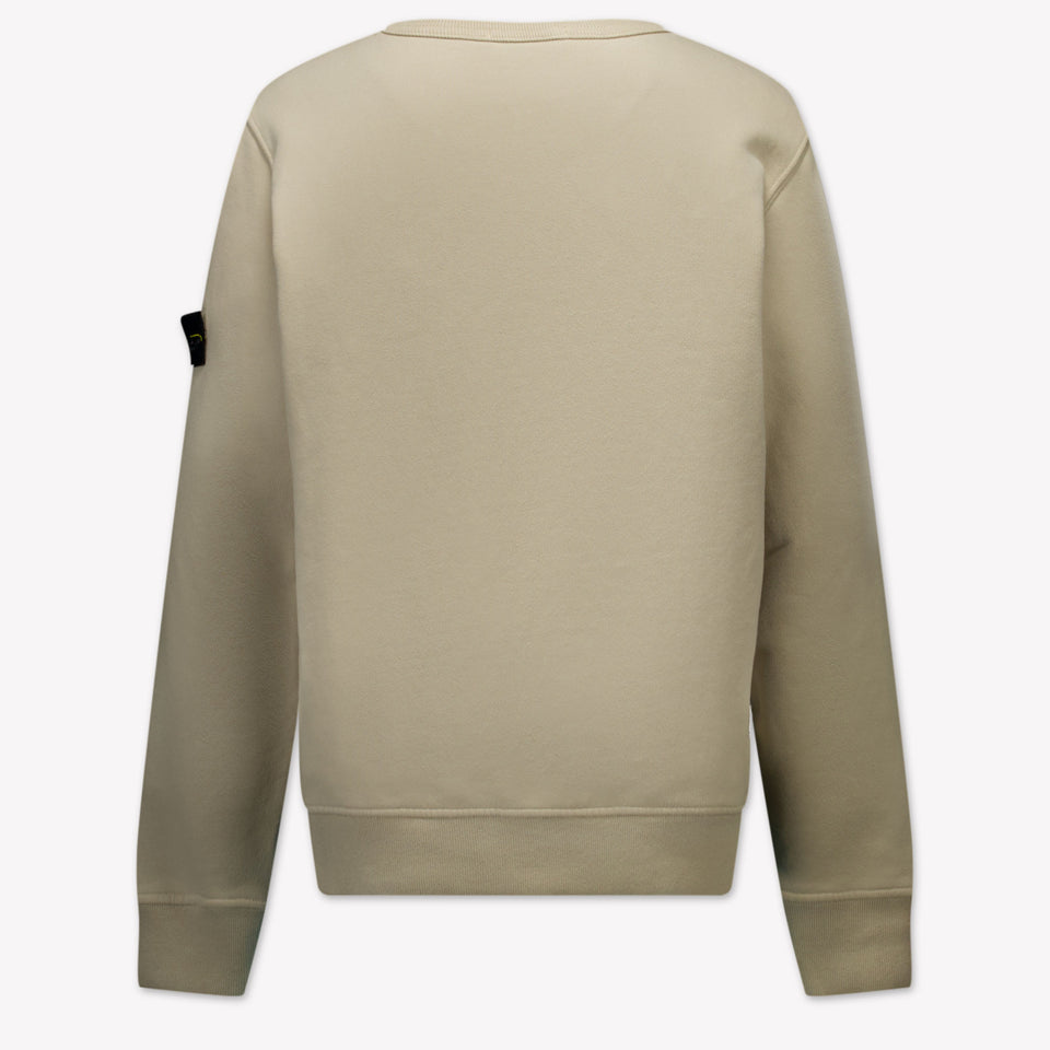 Stone Island Kids Boys Sweater  Sand