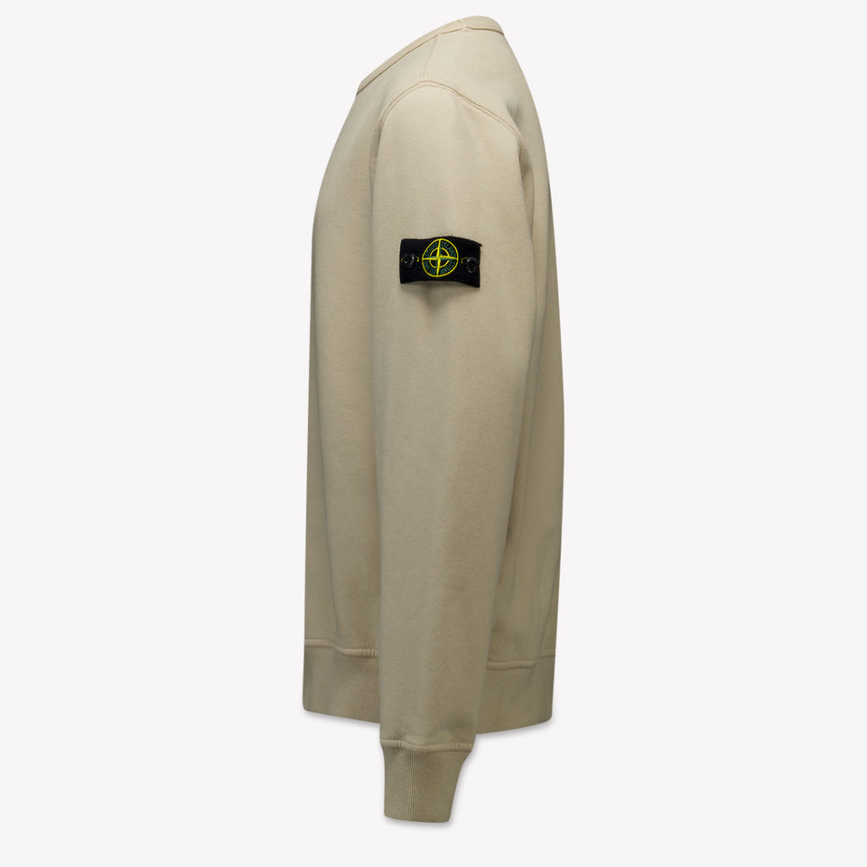 Stone Island Kids Boys Sweater  Sand