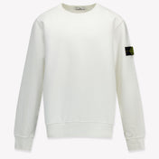 Stone Island Kinder Jongens Trui In Off White