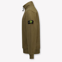 Stone Island Kids Boys Sweater  Army