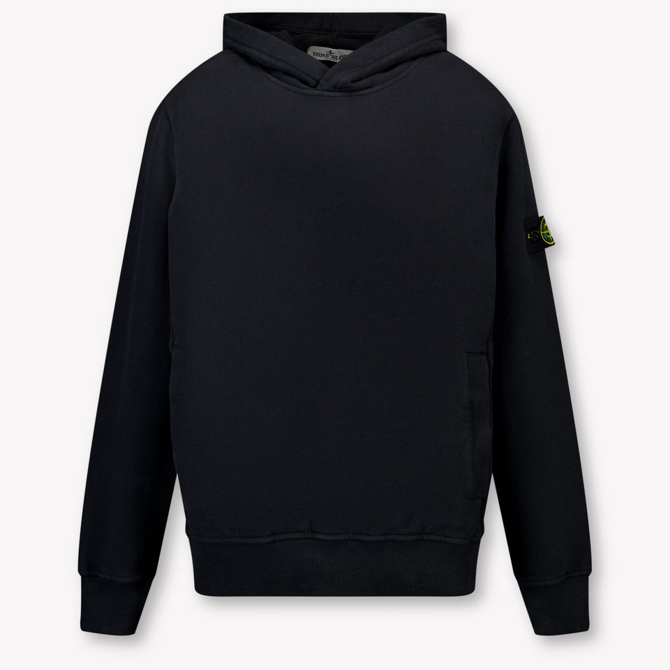 Stone Island Kids Boys Sweater  Black