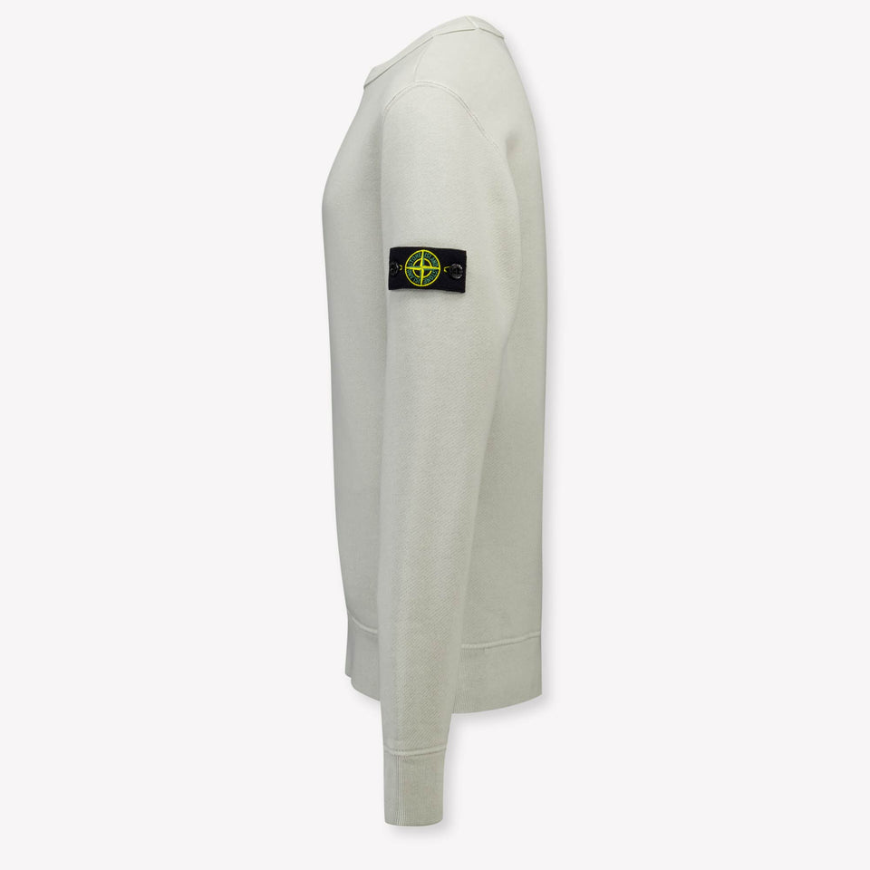 Stone Island Kids Boys Sweater  Gray