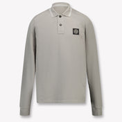 Stone Island Kinder Jongens Polo In Grijs