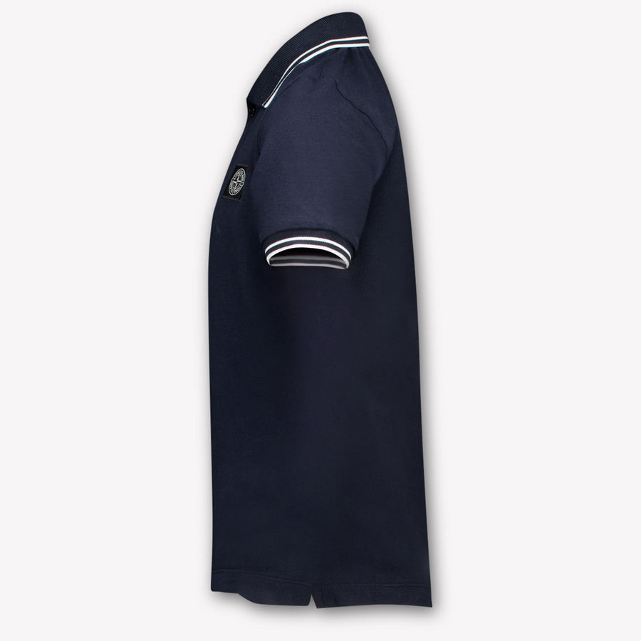 Stone Island Kinder Jongens Polo In Navy