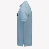 Stone Island Kids Boys Polo  Light Blue