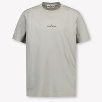 Stone Island Kids Boys  T-Shirt Gray