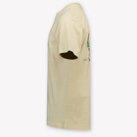 Stone Island Kids Boys  T-Shirt Sand