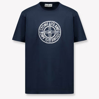Stone Island Kids Boys  T-Shirt Navy
