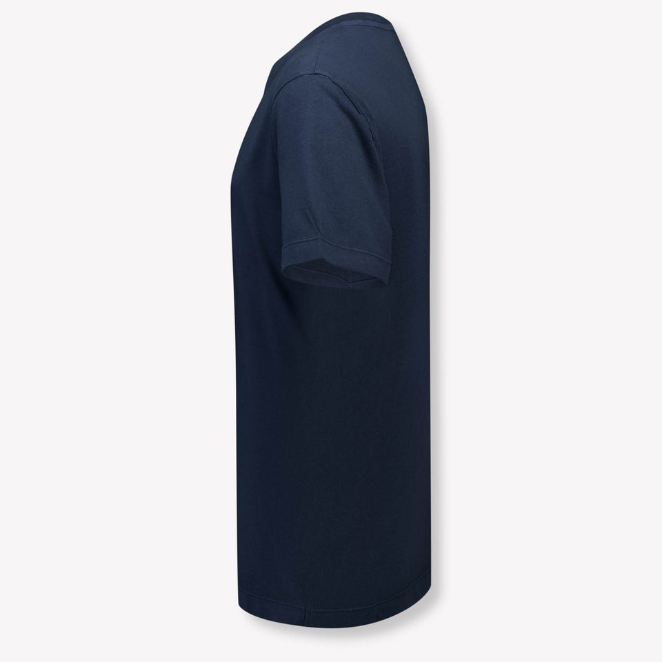 Stone Island Kids Boys  T-Shirt Navy