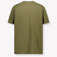 Stone Island Kids Boys  T-Shirt Army