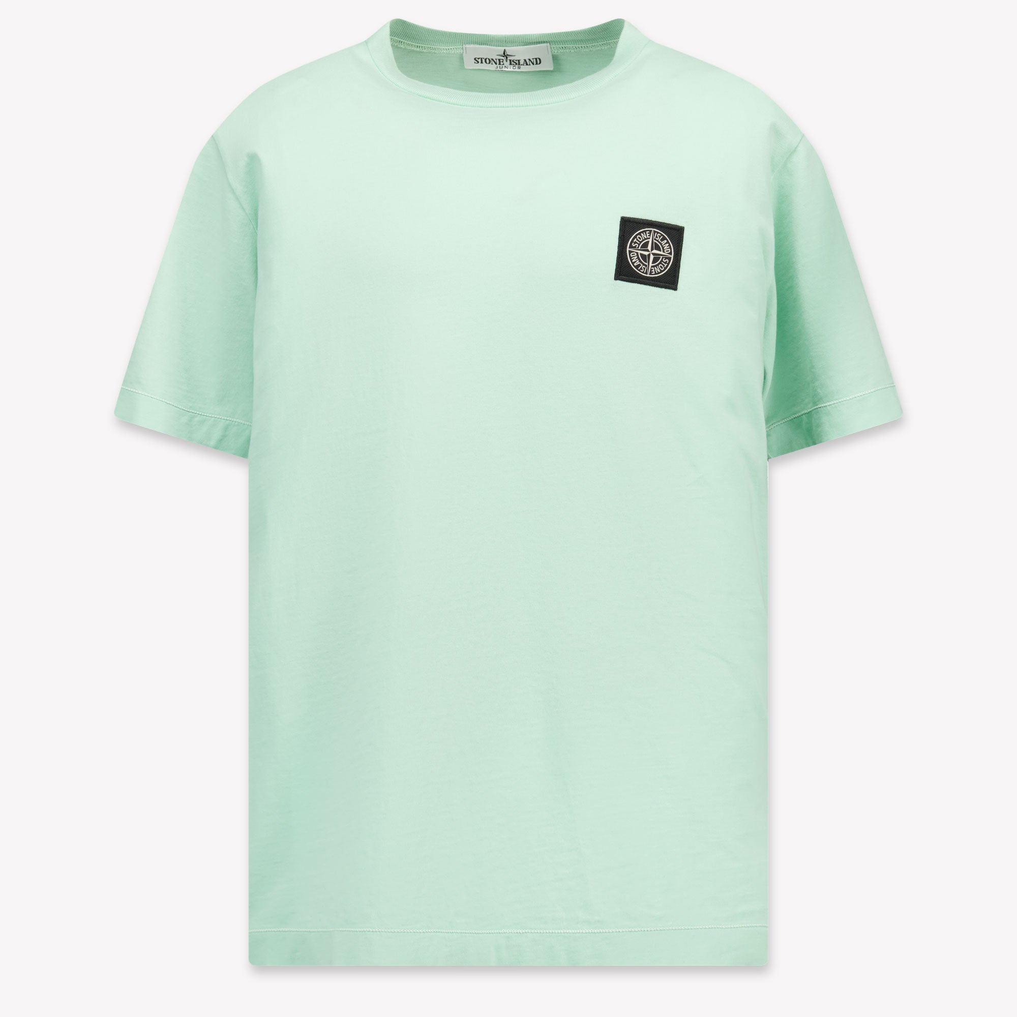 Stone Island Kinder Jongens T-Shirt In Mint
