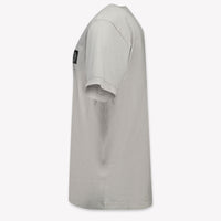 Stone Island Kids Boys  T-Shirt Gray