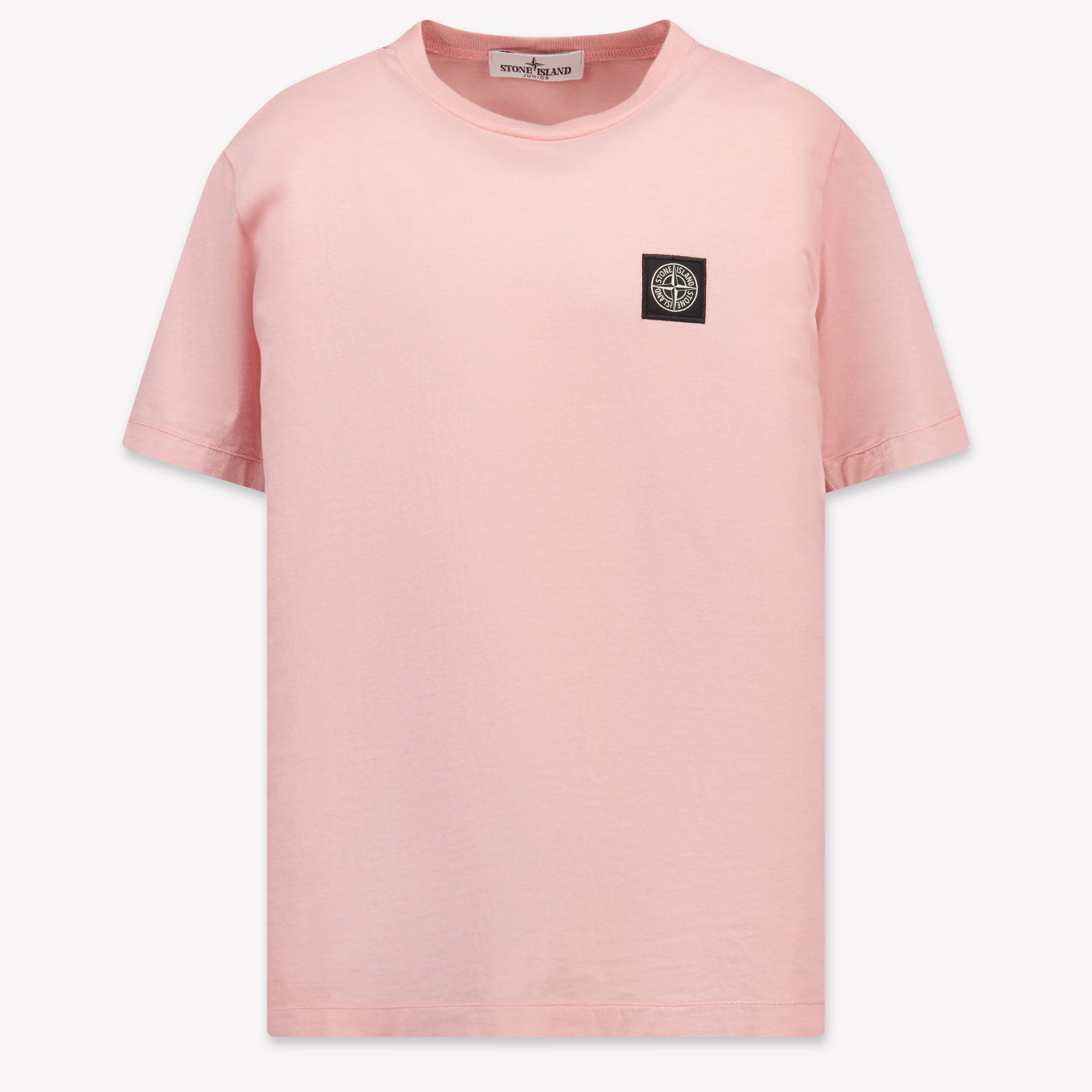 Stone Island Kinder Jongens T-Shirt In Roze
