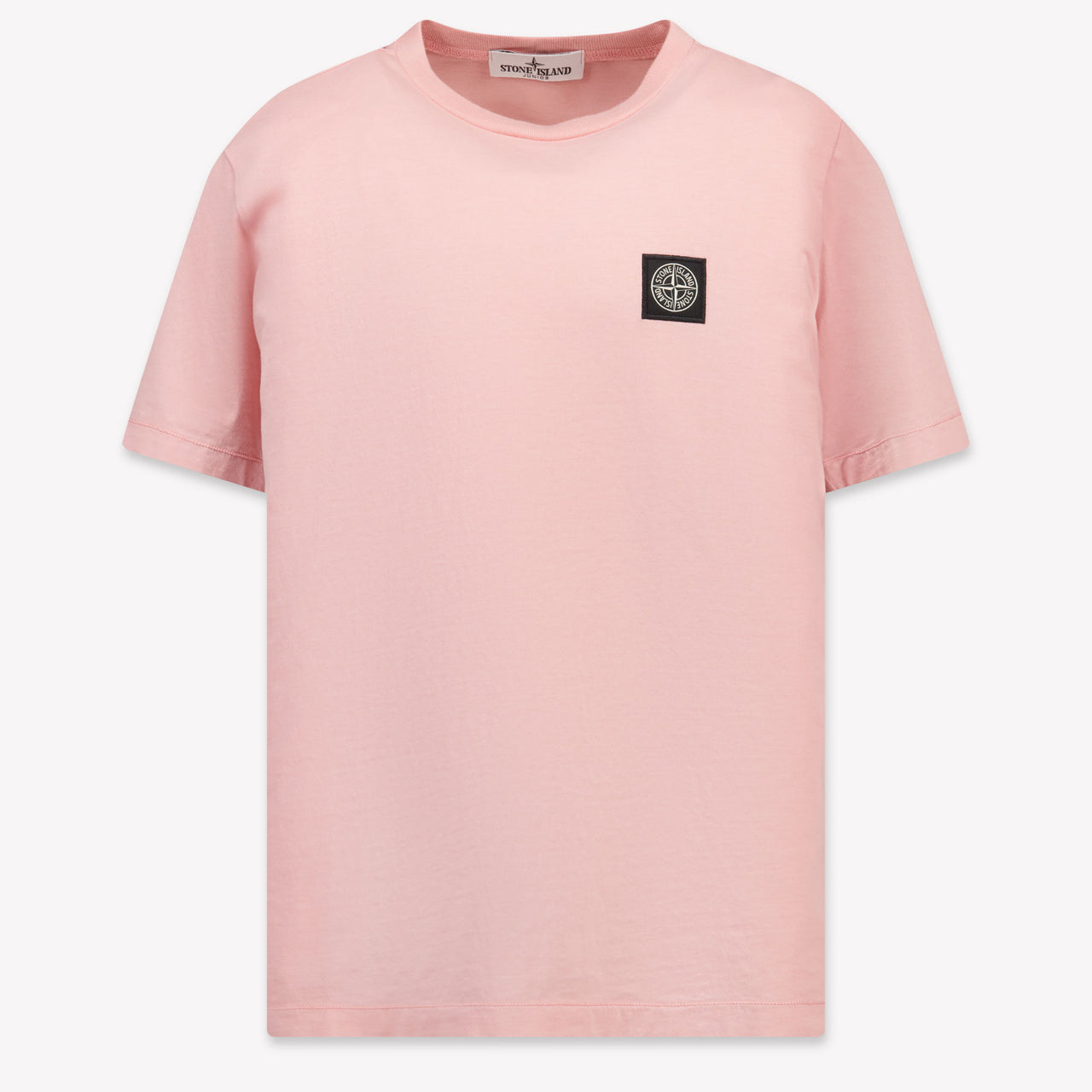 Stone Island Kids Boys  T-Shirt Pink