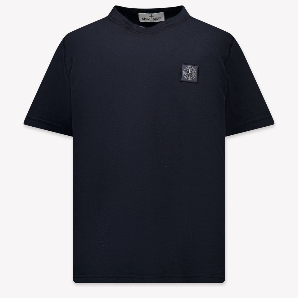 Stone Island Kids Boys  T-Shirt Navy