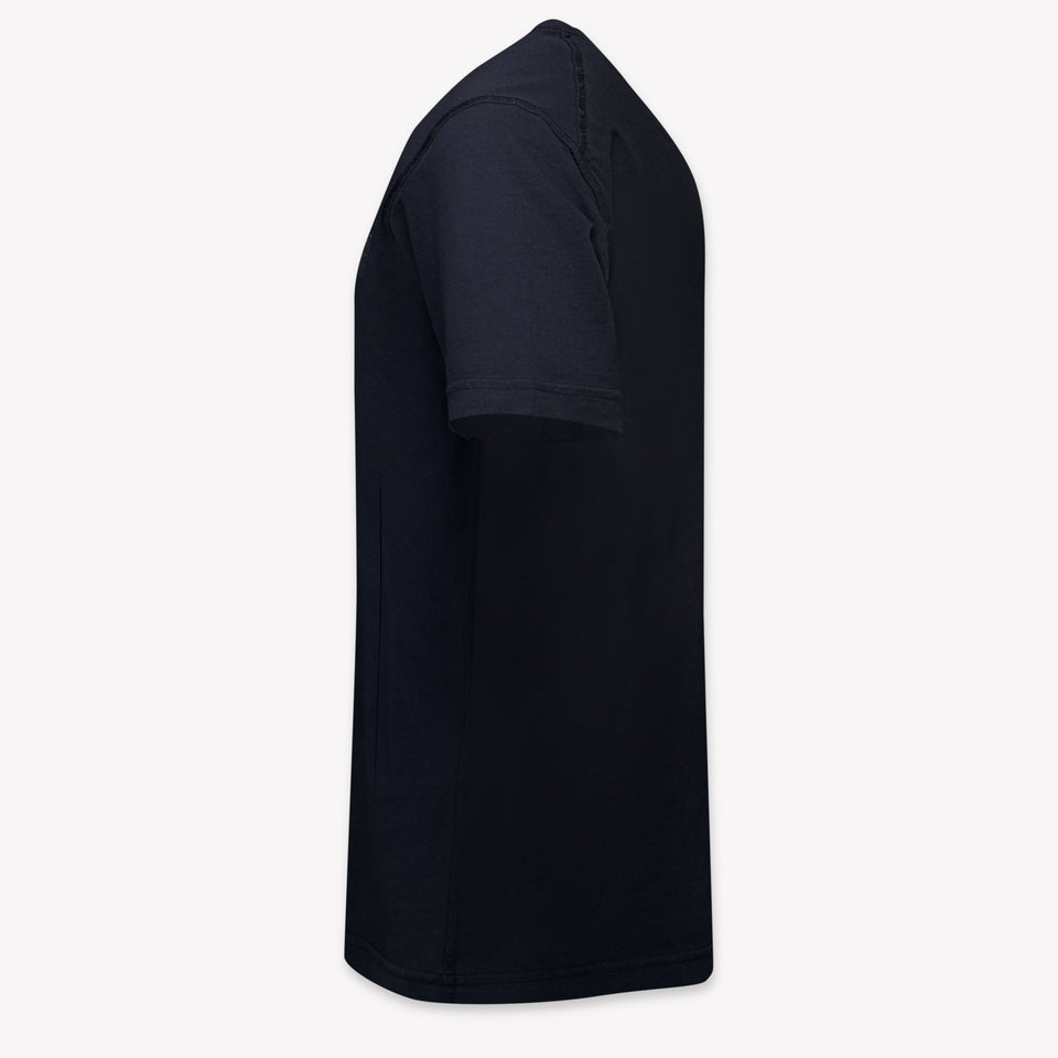 Stone Island Kids Boys  T-Shirt Navy