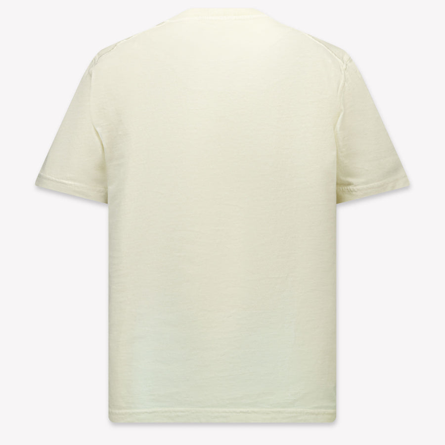 Stone Island Kids Boys  T-Shirt Offwhite