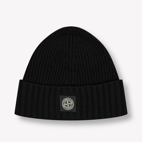 Stone Island Kids Boys Hat Black
