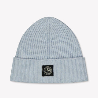 Stone Island Kids Boys Hat Light Blue