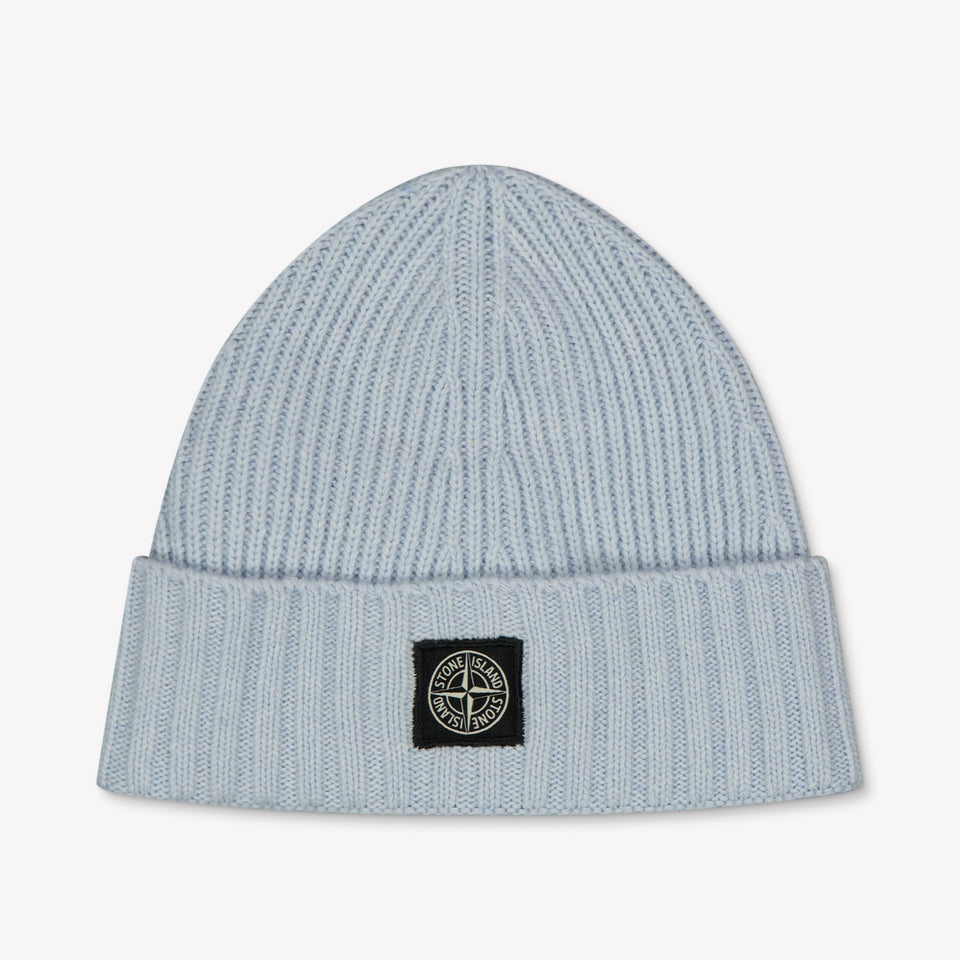 Stone Island Kids Boys Hat Light Blue