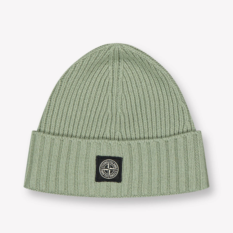 Stone Island Kids Boys Hat Taupe