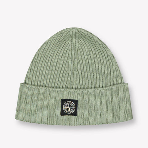 Stone Island Kids Boys Hat Taupe