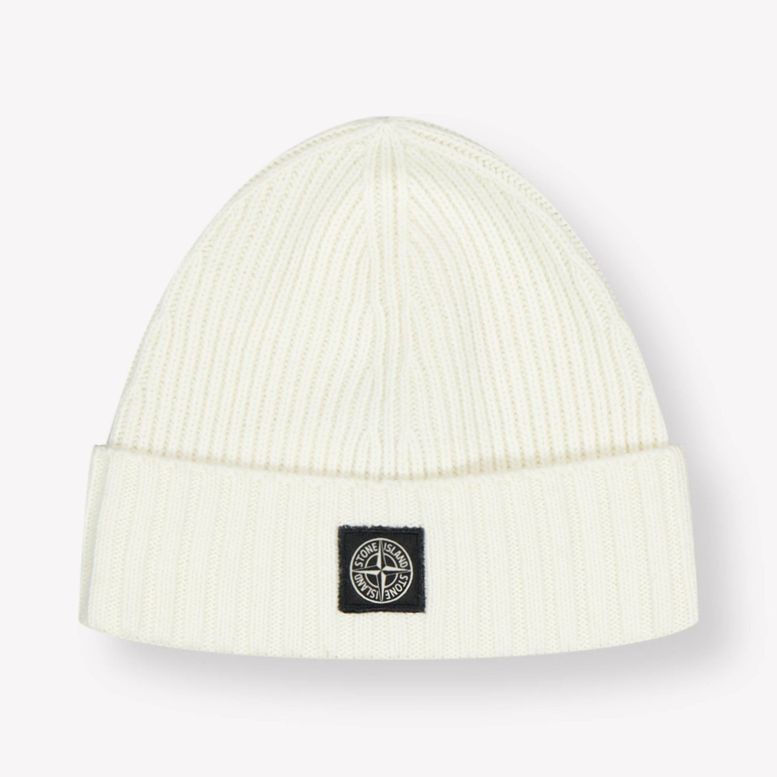 Stone Island Kids Boys Hat Offwhite