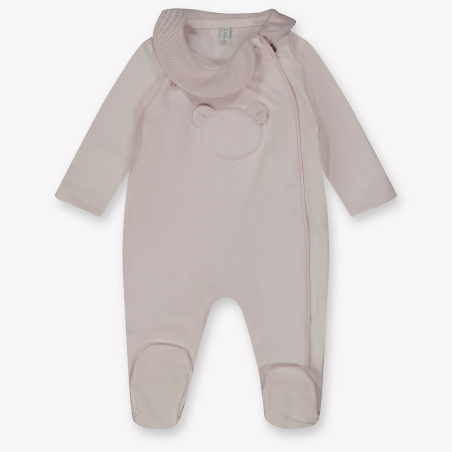 First Baby Girls Romper in Light Pink