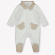 First Baby Jongens Boxpakje In Wit