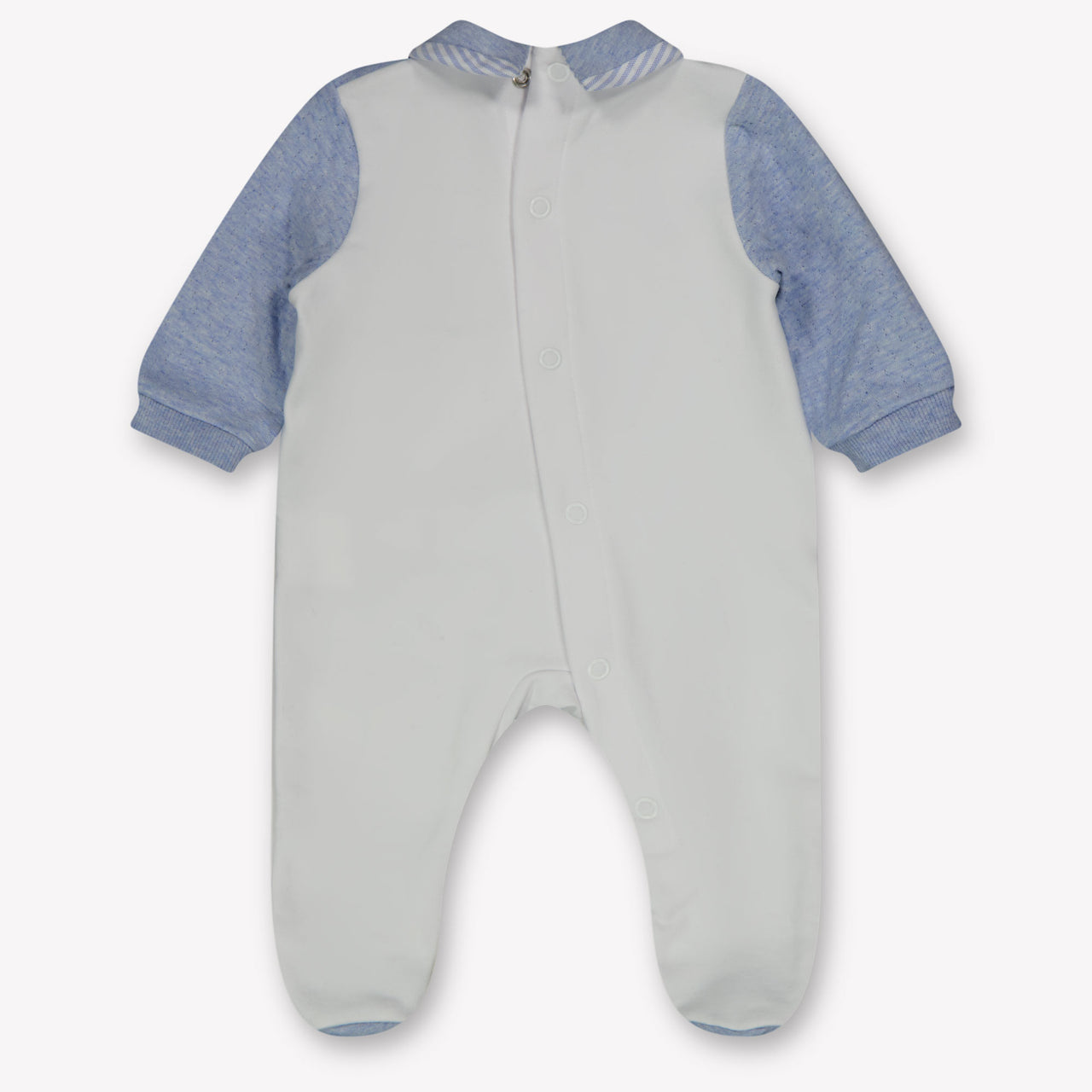 First Baby Boys Playsuit  Light Blue