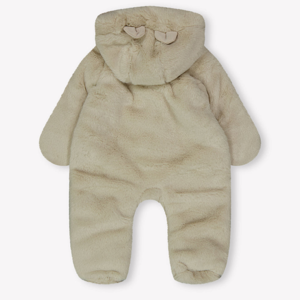 First Baby Unisex Ski suit Beige