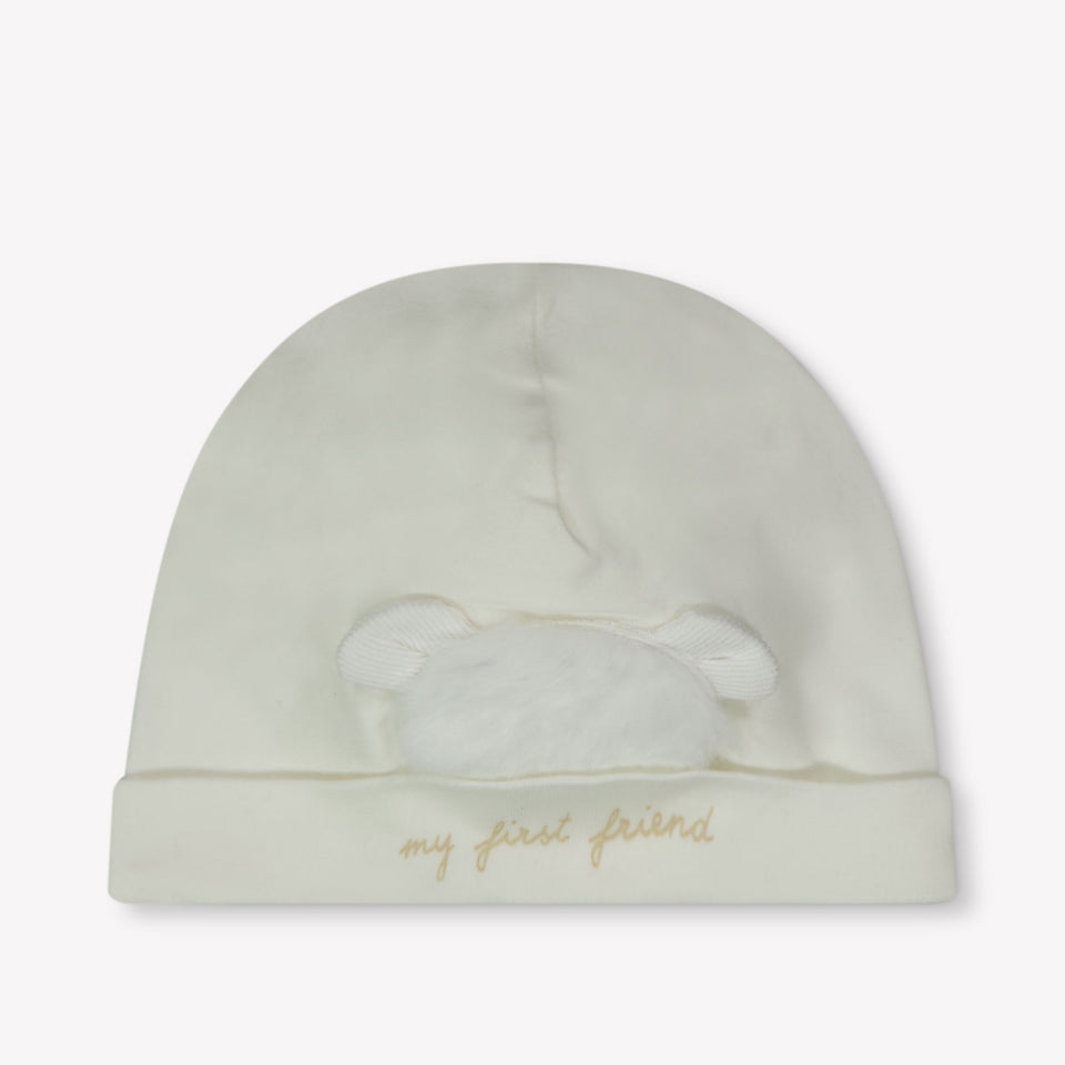 First Baby Unisex Hat  White