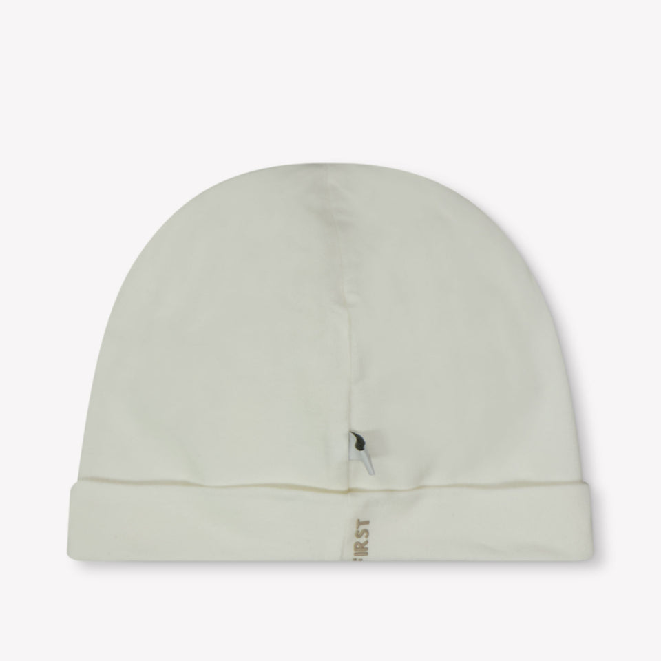 First Baby Unisex Hat  White