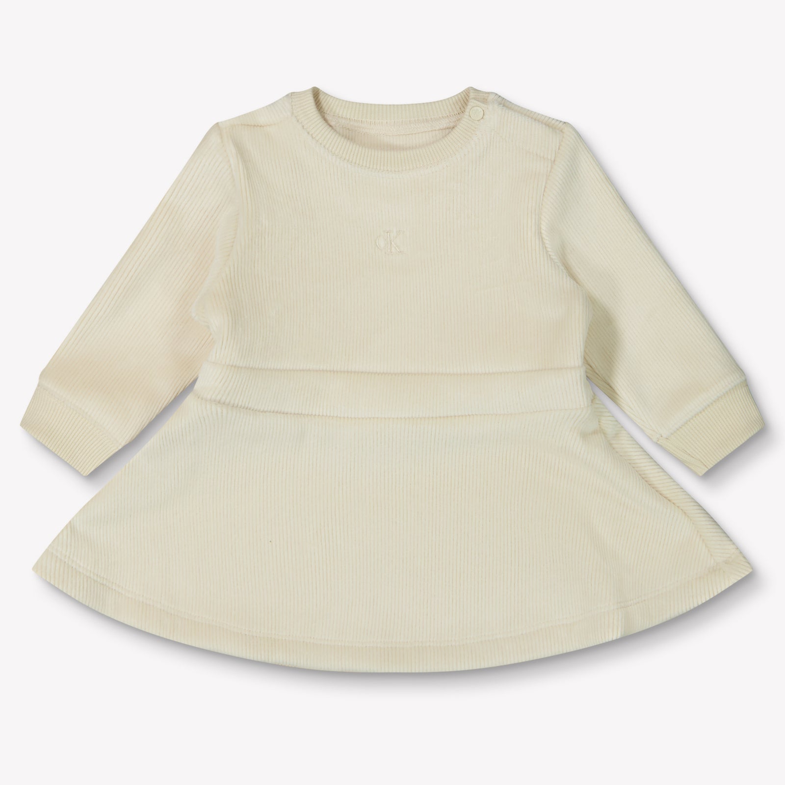 Calvin Klein Baby Girls Dress  Ecru