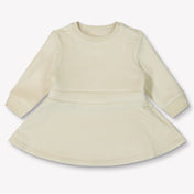 Calvin Klein Baby Girls Dress  Ecru