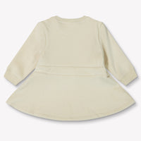 Calvin Klein Baby Girls Dress  Ecru