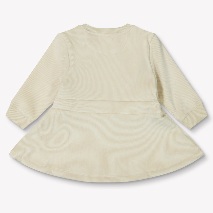 Calvin Klein Baby Girls Dress  Ecru