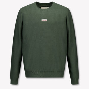 Calvin Klein Kids Boys Sweater  Army