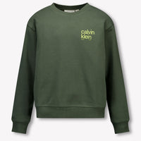 Calvin Klein Kids Boys Sweater  Army