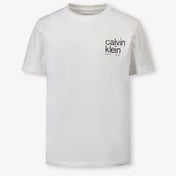 Calvin Klein Kids Boys  T-Shirt White